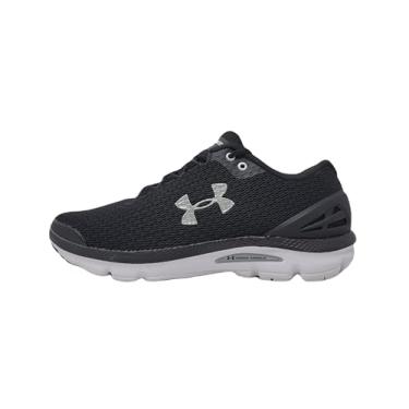 Imagem de Under Armour Charged Gemini 2020 Tênis de corrida masculino 3023276, Preto/Branco/Noir, 43