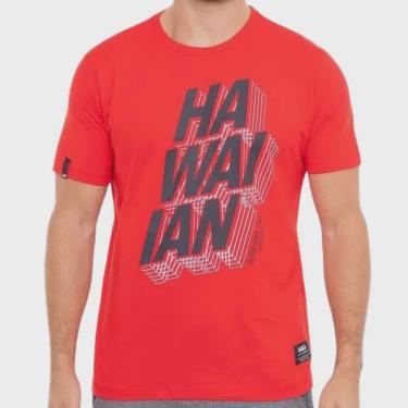 Imagem de Camiseta HD Hawaiian - vermelho