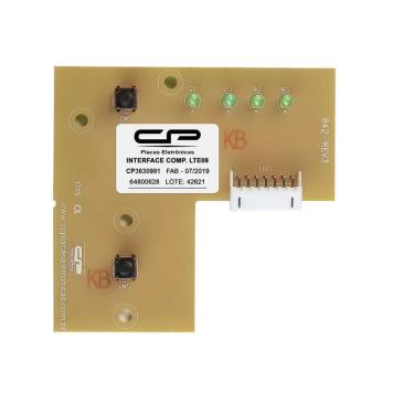 Imagem de Placa Controladora Digital De Processo CP Compatível Lavadora Interface LTE09 3630991 - Bivolt