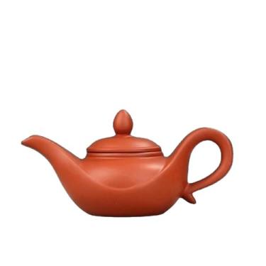 Imagem de Bule de chá de argila roxa de 120 ml feito à mão, conjunto de chá, filtro doméstico, infusor de chá zisha chinês personalizado