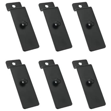 Imagem de ZZLZX 6 peças de ganchos de metal sem pregos, painel comercial, pendurar na parede, sem traços, ganchos para prateleiras, para quadros, centros de arte, painéis, ganchos embutidos para exibição de