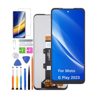 Imagem de Substituição de tela para Motorola Moto G Play 2023 XT2271 XT2271-5 Display LCD Touch Digitalizador Montagem + Ferramentas (não para G Play 2021)