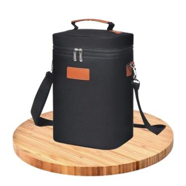 Imagem de Liz KO Bolsa Para Vinho Térmica Wine Bag Porta Vinho 2 Garrafas Multiuso