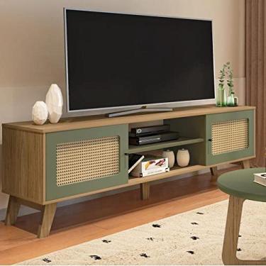 Imagem de Rack para Sala de Estar 2 Portas 1 Prateleira Memphis