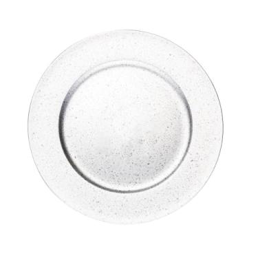 Imagem de WOLFF Sousplat de Plástico Granilite Prateado 33cm