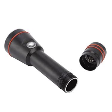 Imagem de Luz de Preenchimento para Mergulho Subaquático, Lanterna de Mergulho L2 Profissional Subaquática 5000LM Iluminação Fotografia de Mergulho Luz de Preenchimento Super, Lanternas