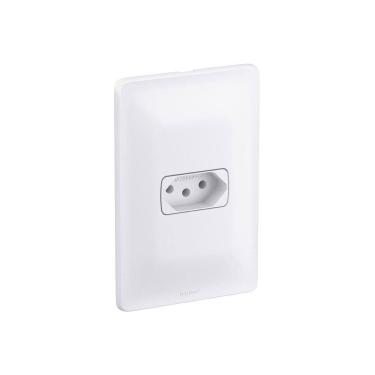 Imagem de Tomada Legrand Zeffia 2P+T 20A - Branca 250V