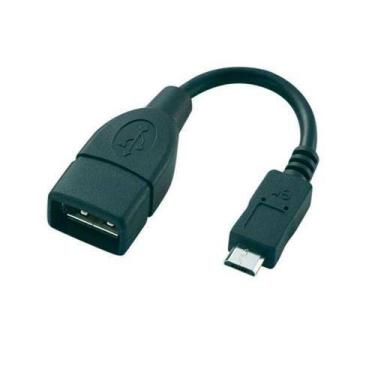 Imagem de Cabo adaptador otg micro-usb (v8) - Cabos