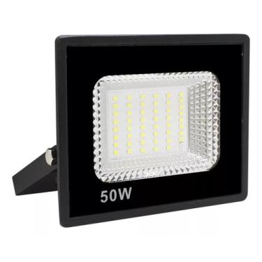 Imagem de Refletor Led Holofote 50w Branco Frio 6500k Ip66 - AAA TOP