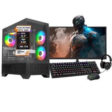 Imagem de Pc Gamer Completo Maximus I5 Gtx 1650 8Gb Hd 1Tb Ssd 120Gb - Wjinfo