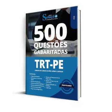 Imagem de Caderno de Questões TRT-PE - Comum aos Cargos de Nível Médio e Superio