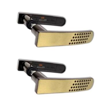 Imagem de Kit 2 Maçanetas para Porta Oxidadas Stam Modelo 21 51254