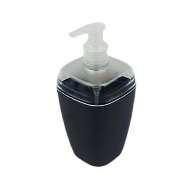 Imagem de Dispenser Porta Sabonete Líquido 400ml Saboneteira Sabão Pia Banheiro 