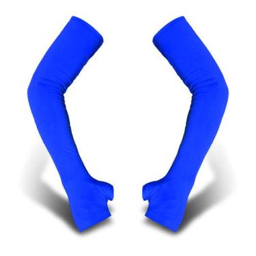 Imagem de Manguito Protetor Manga Mangote Braço Proteçao UV 50+ Solar Luva Bike 