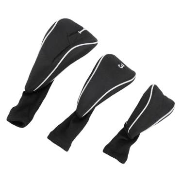 Imagem de Conjunto de Capas para Cabeça de Clube, Capas Elásticas Protetoras para Pescoço Longo para Clubes de Madeira (2)