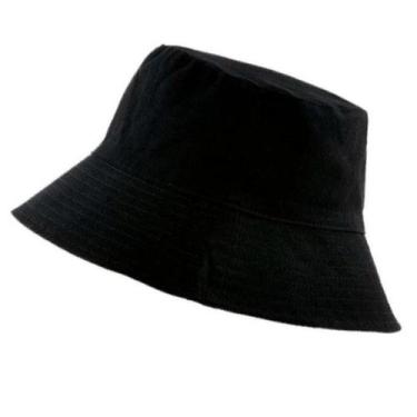 Imagem de Chapel Bucket Hat unissex adulto - SR SARJA REAL, Preto