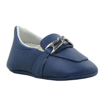 Imagem de Sapatinho de Bebê Bicho de Pé - Sapato Social Masculino com Gravata  -