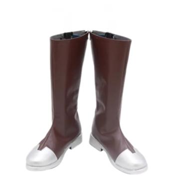 Imagem de COSGOGO Anime LOL Ekko Sapatos Cosplay para Arcane 2 Jinx Botas Curtas Mulher Homem Sapatos de Dia das Bruxas, Multi, 38