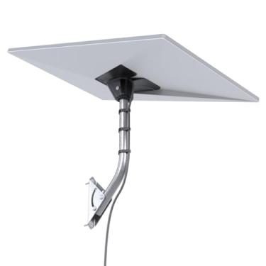 Imagem de Suporte Articulado para Antena Starlink 3ª Geração – Fixação de Parede ou Teto | Instalação Externa em Laje, Parede ou Telhado | Resistente à Chuva e Sol | Alumínio Reforçado