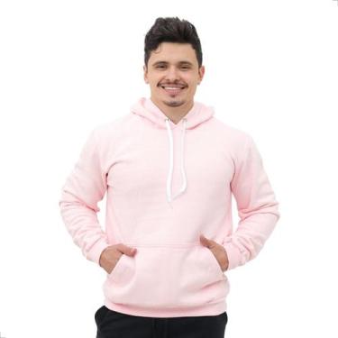 Imagem de Blusa de Moletom Adulto Masculina TechMalhas quentinha para o frio, Ro