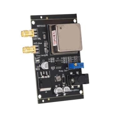 Imagem de 10MHz Frequência Padrão Referência Cristal Ocralator Módulo de Temperatura Constante para Decodificador de áudio Decodificador de Ondas Curtas Medidor de Radiofrequência Fonte de
