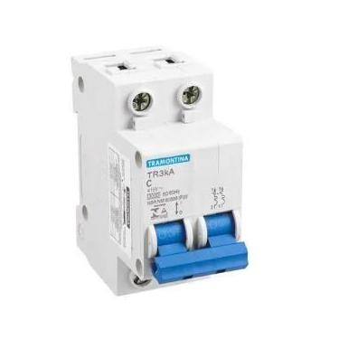 Imagem de Disjuntor Din Bipolar 25 A - TRAMONTINA