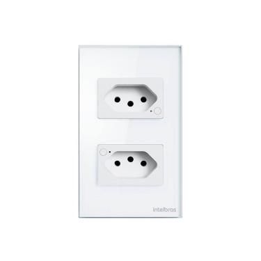 Imagem de Tomada Dupla 10A Inteligente Wi-Fi Ets 1002 Branco 4850064