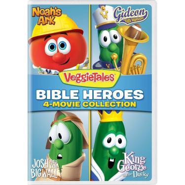 Imagem de VeggieTales: Bible Heroes - 4-Movie Collection (Noah's Ark / Gideon Tuba Warrior / Josh and the Big Wall / King George and the Ducky)