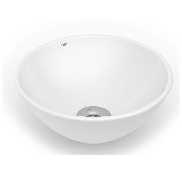 Imagem de Cuba Apoio Redonda 35cm Basic R1 Branca Celite 1730970017300