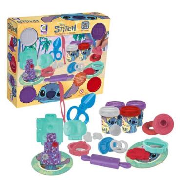 Imagem de Brinquedo Massinha de Modelar Confeitaria do Stitch Disney Cotiplás