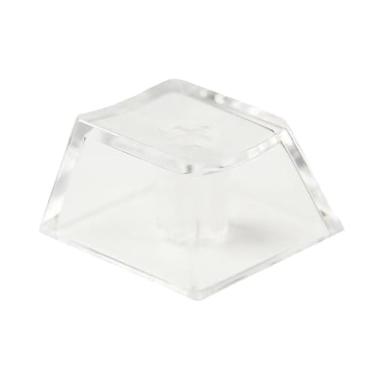 Imagem de Elacgap Keycaps Transparentes De Cristal Em Branco, Material Para Pc, Perfil Cereja 1U, R4, Interruptores Mx, Teclado Mecânico Com Retroiluminação (Cereja Transparente, 20 Peças)