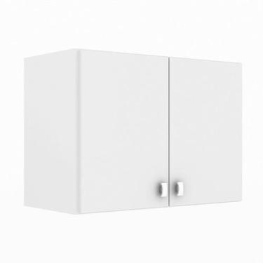 Imagem de Armário Aéreo Baixo Multiuso 2 Portas 62,9x45x31 cm Branco - Tecnomobi