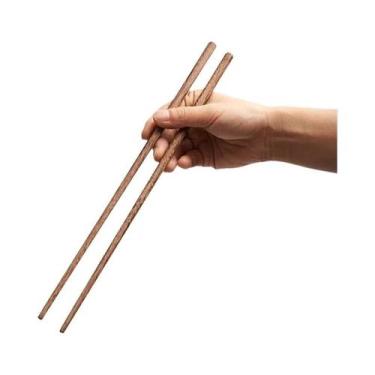 Imagem de Hashi De Madeira Maciça Estilo Japonês Para Hot Pot, Alongados E À Pro