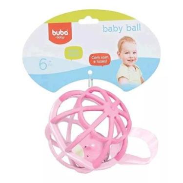 Imagem de Baby Ball Rosa Com Luz e Som 5848 - BUBA