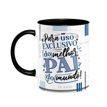 Imagem de JPS INFO, Caneca dos Pais - Exclusivo do melhor pai do mundo! B-black