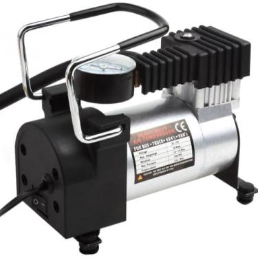 Imagem de Compressor De Ar Veicular Profissional Portátil 12v Carro Ideal Para Trabalho Pesado