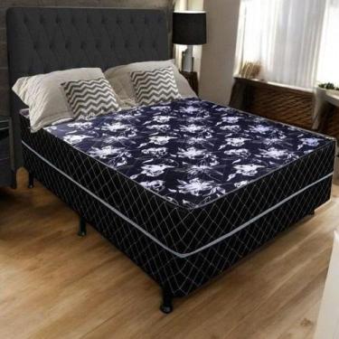 Imagem de Cama Box Casal Conjugada Ortopédico Plus - Rosana Colchões