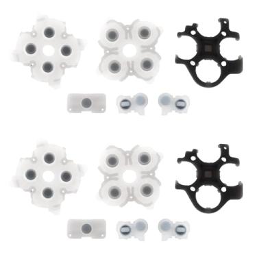 Imagem de SING F LTD 2 Sets Silicone Button Rubber Pads Replacement Compatible with PS5 DualSense Controller BDM-030