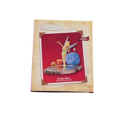 Imagem de Enfeite de movimento Windup Tinker Bell 2004 QXD4232