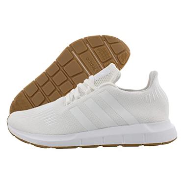 Imagem de adidas Tênis masculino Swift Run 1.0, Calçado branco/branco claro/marrom goma/branco fantasma, 42