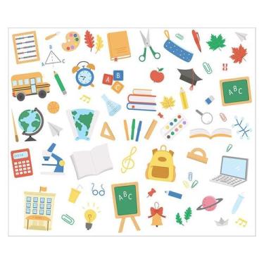 Imagem de Papel de Parede Adesivo Infantil Escola Bebe Quarto - 601pcm - Allodi