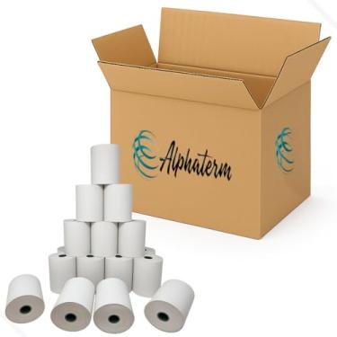 Imagem de Bobina Térmica 79x40 Cor Branco Alphaterm Cupom Fiscal PDV ECF 10 un