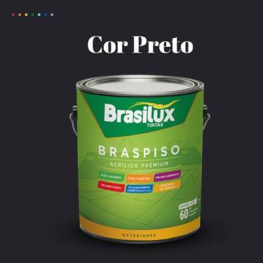 Imagem de Tinta Piso Externa Acrílica Cores 3,2 litros Lavável Antimofo Brasilux