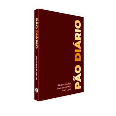Imagem de Devocional Pão Diário Volume 29  Ano 2026  Capa Bordô  Guia Espiritual