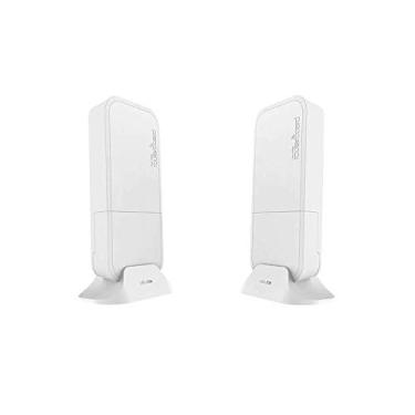 Imagem de MikroTik RBwAPG-60adkit Fio sem fio RBwAPG-60ad par Phase Array 60 graus 60GHz antenas 802.11adwireless quatro núcleos [RBwAPG-60adkit]
