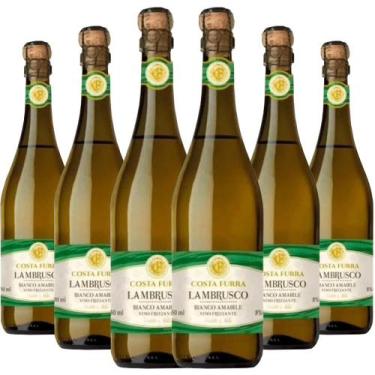Imagem de Kit 6 Garrafas Lambrusco Branco - Kit Divvino