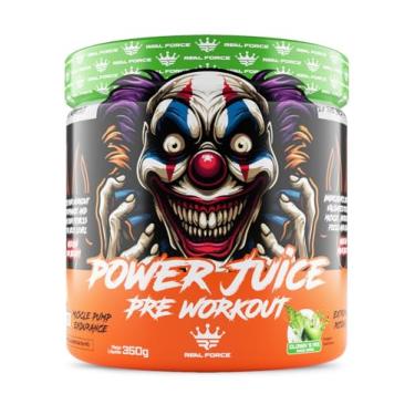 Imagem de Pré Treino Power Juice 350g Real Force (350g, Clown's Pee (Maçã Verde))