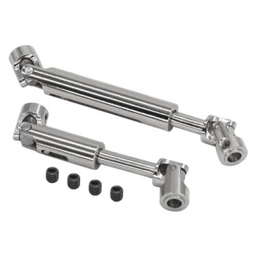 Imagem de Dynwave 1 par de eixo de transmissão de carro RC 1/10, peças de carro RC resistentes, duráveis, fáceis de instalar, substitui diretamente acessórios de metal