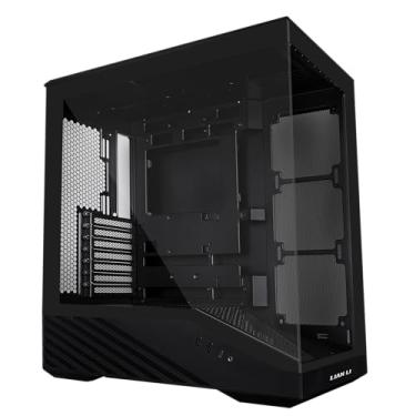 Imagem de Gabinete Gamer Lian Li Vector V100 Preto Sem Fans V100X