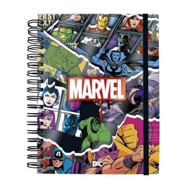 Imagem de Caderno Universitário Smart Marvel 80 Folhas Dac